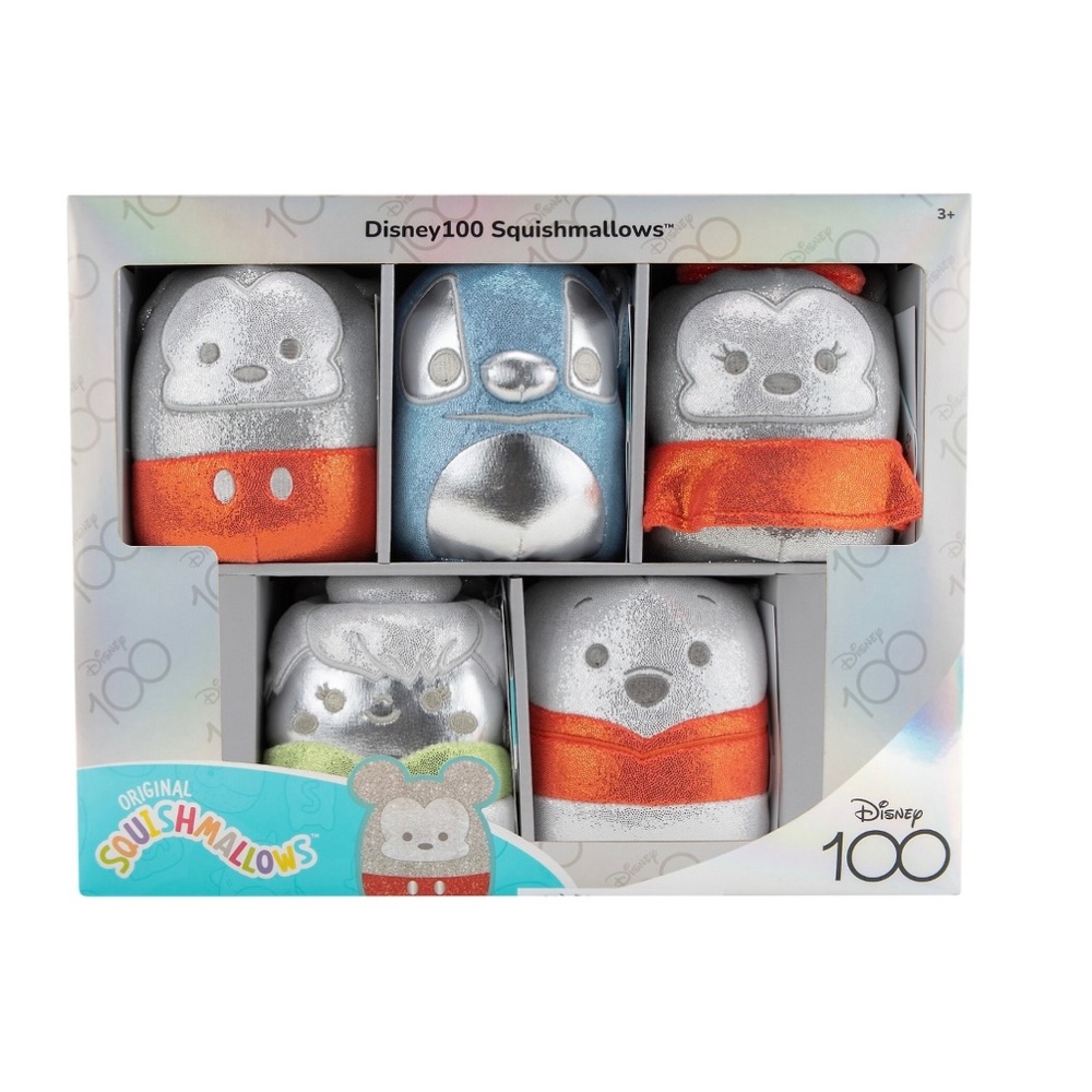 Disney 100th Anniversary Squishimal set New in box